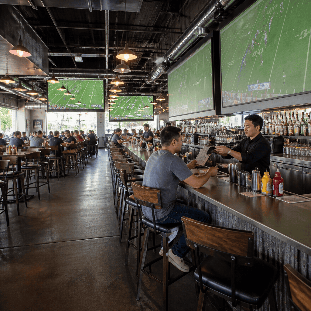 Sports Bar Menu Guide The Complete Breakdown of Appetizers Entrees Shareable Plates Sides Drinks and Desserts Every Sports Fan Should Know